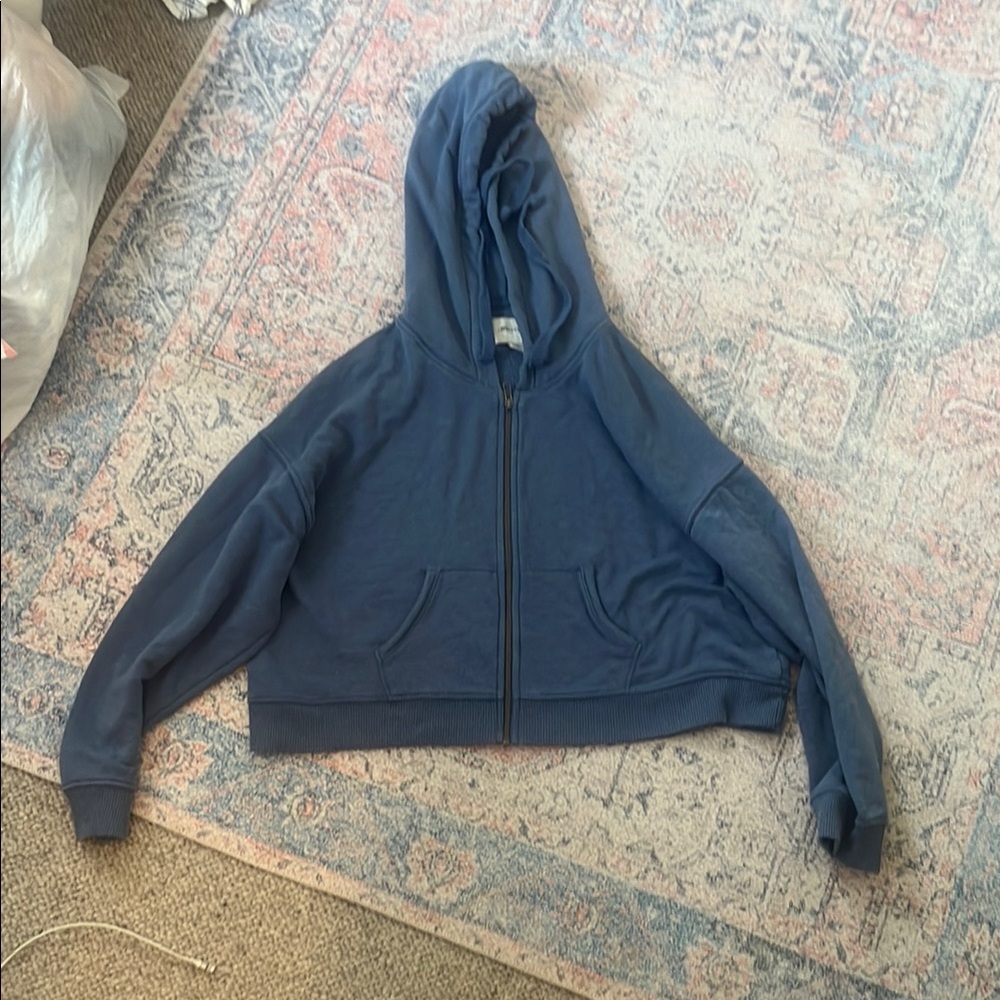 American Eagle Outfitters Blue Hoodie